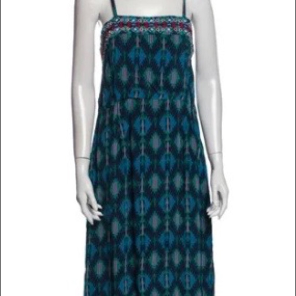 Figue spaghetti strap straight dress